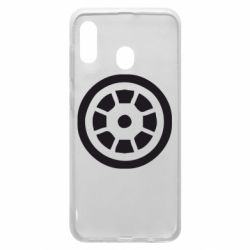 Чехол для Samsung A20 Железный человек - PrintSalon