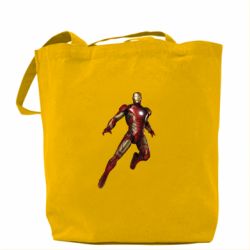 Эко-сумка Железный Человек в воздухе - PrintSalon