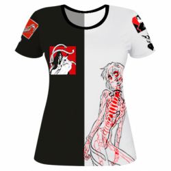Женская футболка 3D Anime collage - PrintSalon