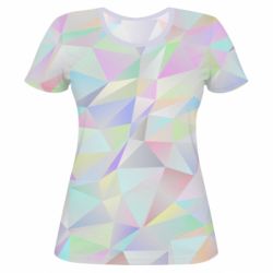 Женская футболка 3D Color hologram - PrintSalon