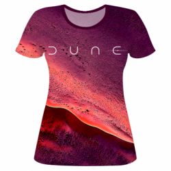 Жіноча 3D футболка D U N E - PrintSalon