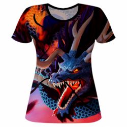 Жіноча 3D футболка Dragon Kaido - PrintSalon