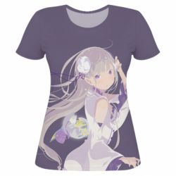 Женская футболка 3D Эмилия