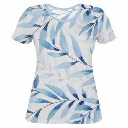 Жіноча 3D футболка Fern pattern - PrintSalon