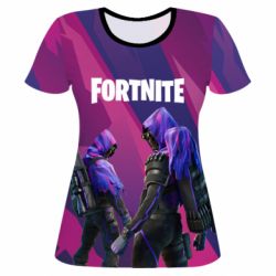 Женская футболка 3D Fortnite Longshot - PrintSalon