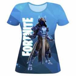 Женская футболка 3D Fortnite The Ice King - PrintSalon