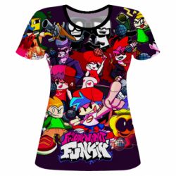 Женская футболка 3D Friday_Night_Funkin