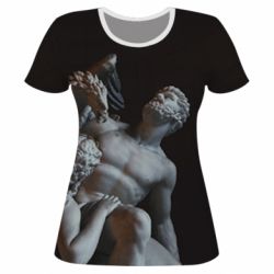 Жіноча 3D футболка Greek statues - PrintSalon