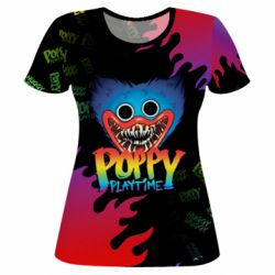 Женская футболка 3D Хаги Ваги арт