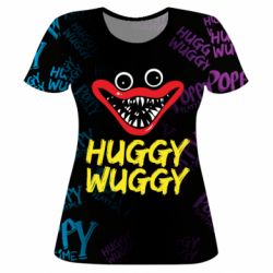 Жіноча 3D футболка Хагги Ваггі плей тайм - PrintSalon