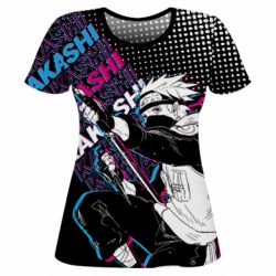 Жіноча 3D футболка Hatake Kakashi - PrintSalon