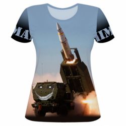 Жіноча 3D футболка Хаймарс - PrintSalon