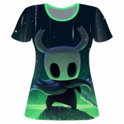 Жіноча 3D футболка Hollow Knight in the dark - PrintSalon