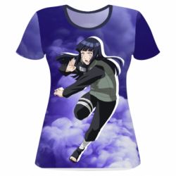 Жіноча 3D футболка Hyuuga Hinata - PrintSalon
