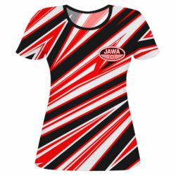 Женская футболка 3D Jawa and abstract background