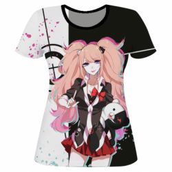 Жіноча 3D футболка Junko Enoshima Danganronpa - PrintSalon