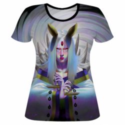 Жіноча 3D футболка Kaguya Ооtsutsuki art - PrintSalon