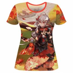 Жіноча 3D футболка Kazuha Autumn - PrintSalon