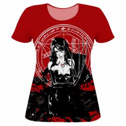 Женская футболка 3D Last Fullмetal Alchemist - PrintSalon