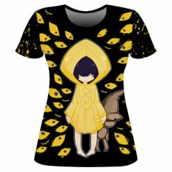 Жіноча 3D футболка Little Nightmares II - PrintSalon