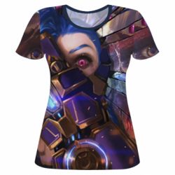 Жіноча 3D футболка Madness of Jinx - PrintSalon