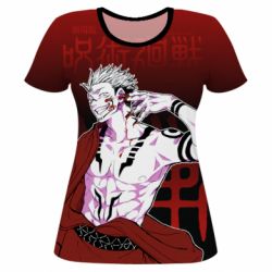 Жіноча 3D футболка Магічна Битва - PrintSalon