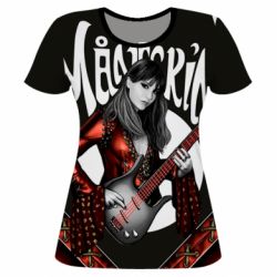 Жіноча 3D футболка Maneskin Victoria - PrintSalon