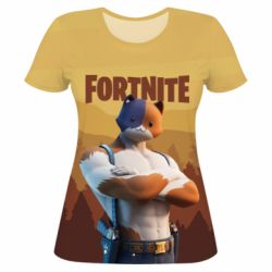 Женская футболка 3D Meowscles and logo - PrintSalon