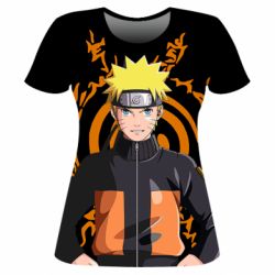 Жіноча 3D футболка Naruto Uzumaki - PrintSalon