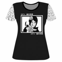 Жіноча 3D футболка Manga Konan - PrintSalon