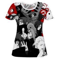 Жіноча 3D футболка Red Moon - PrintSalon