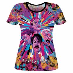 Женская футболка 3D RHCP Art