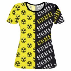 Женская футболка 3D S.T.A.L.K.E.R. 2 - PrintSalon