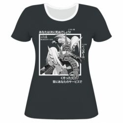 Жіноча 3D футболка Sakon and Ukon - Ten no Juin - PrintSalon