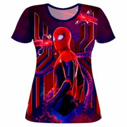 Жіноча 3D футболка Spiderman No Way Home - PrintSalon