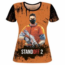 Женская футболка 3D Standoff 2 Hero - PrintSalon