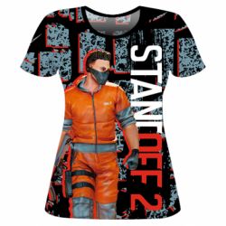 Жіноча 3D футболка Standoff Terrorist - PrintSalon