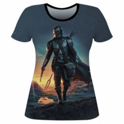Жіноча 3D футболка The Mandalorian-2 - PrintSalon