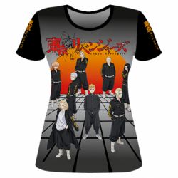 Жіноча 3D футболка Токійські Месники - PrintSalon