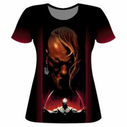 Жіноча 3D футболка Украина – мать, за нее надо головой стоять - PrintSalon