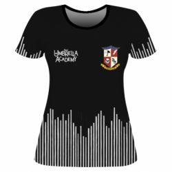 Жіноча 3D футболка Umbrella Academy 3D - PrintSalon