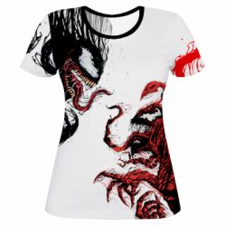 Жіноча 3D футболка Venom 2 - PrintSalon