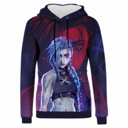 Жіноче 3D худі Аркейн Джнкс