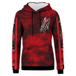 Жіноче 3D худі Батько наш Бандера Мяу!