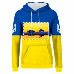 Жіноче 3D худі Доброго вечора ми з України, марка