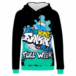 Жіноче 3D худі FNF vs Plate Mod