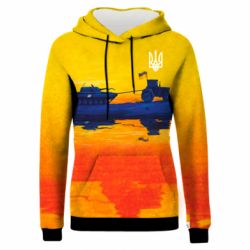 Жіноче 3D худі Марка Добрый вечер