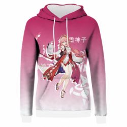 Жіноче 3D худі Mischievous Yae Miko