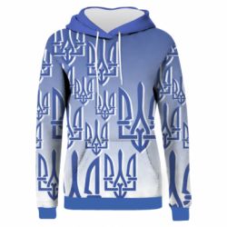 Жіноче 3D худі Паттерн з гербом