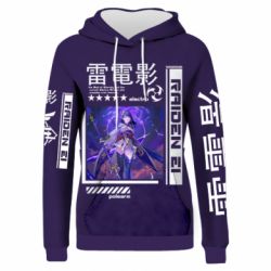 Жіноче 3D худі Raiden Ei